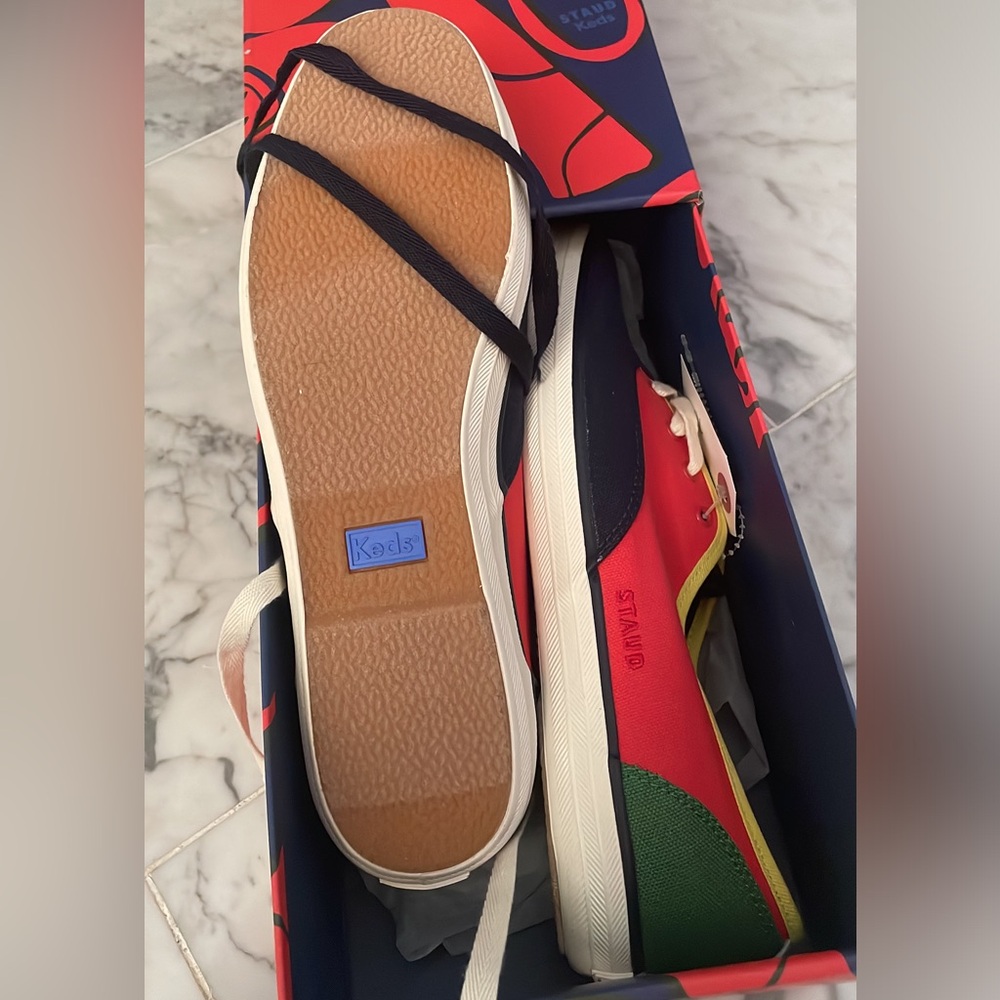 STAUD x Keds Champion Canvas Multi Sneakers